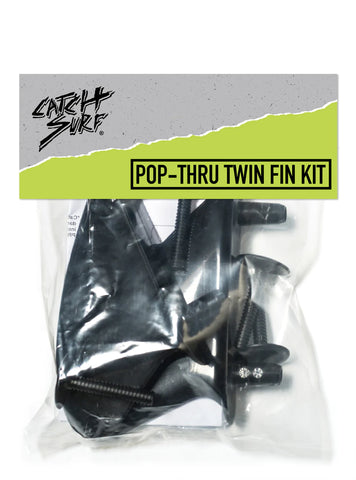 Catch Surf Pop-Thru Twin Fin Kit