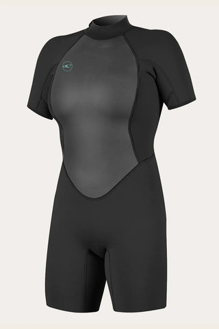O'Neill Women's Reactor-2  2MM Back Zip Spring Suit Black