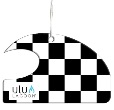 Ulu Lagoon Surf Wax Scented Scented Air Freshener -B&W Checkerboard