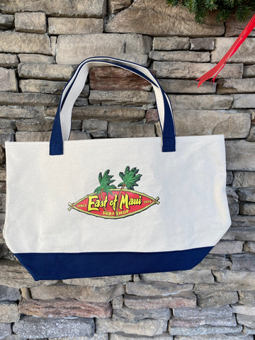 East of Maui Canvas Tote Bag Red
