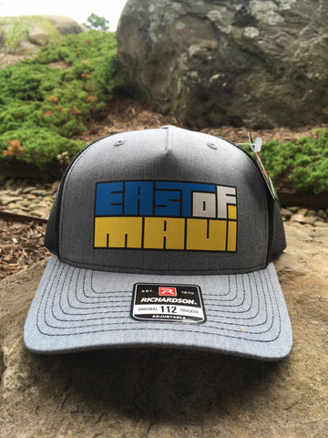 East of Maui Smooth Split Hat gray